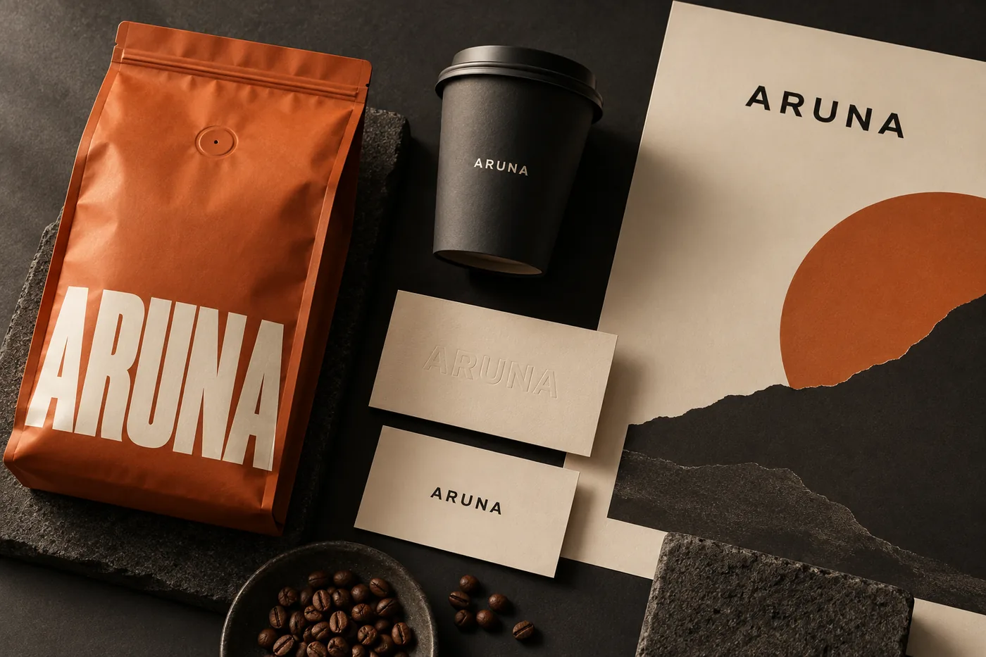 ARUNA — Brand Identity